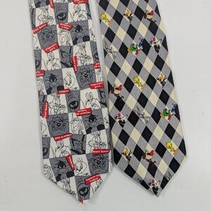 Vintage 90s Warner Bros. Looney Tunes Neck Ties